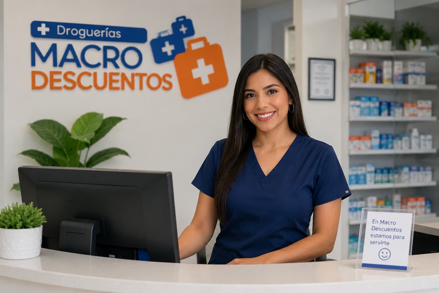 Secretaria de Droguería Macro Jardín en la carrera 5 #8-04